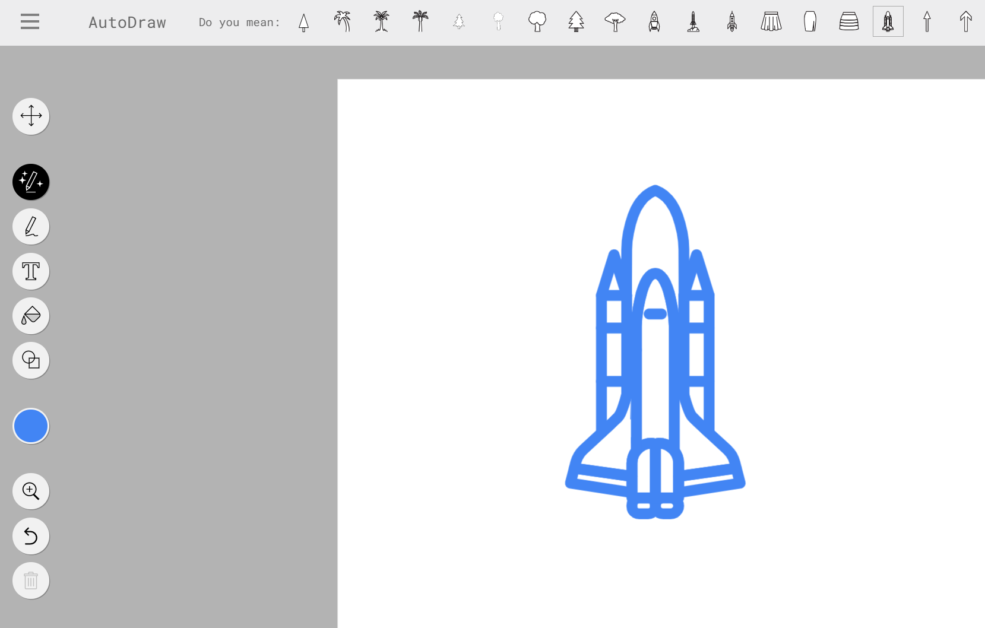 Desenhe utilizando o AutoDraw
