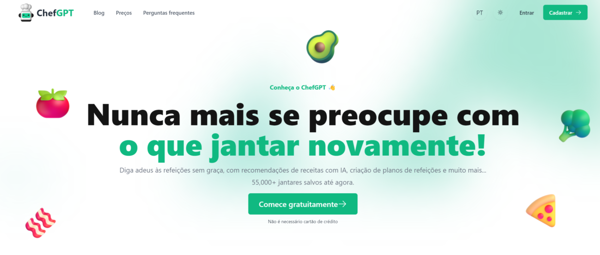 Aprenda a cozinhar com o Chef GPT