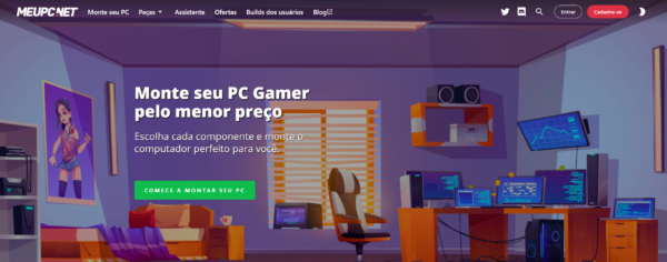 Adquira seu PC Gamer com a ajuda do MEUPC.NET