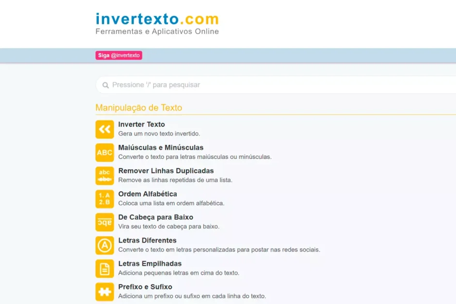 Invertexto