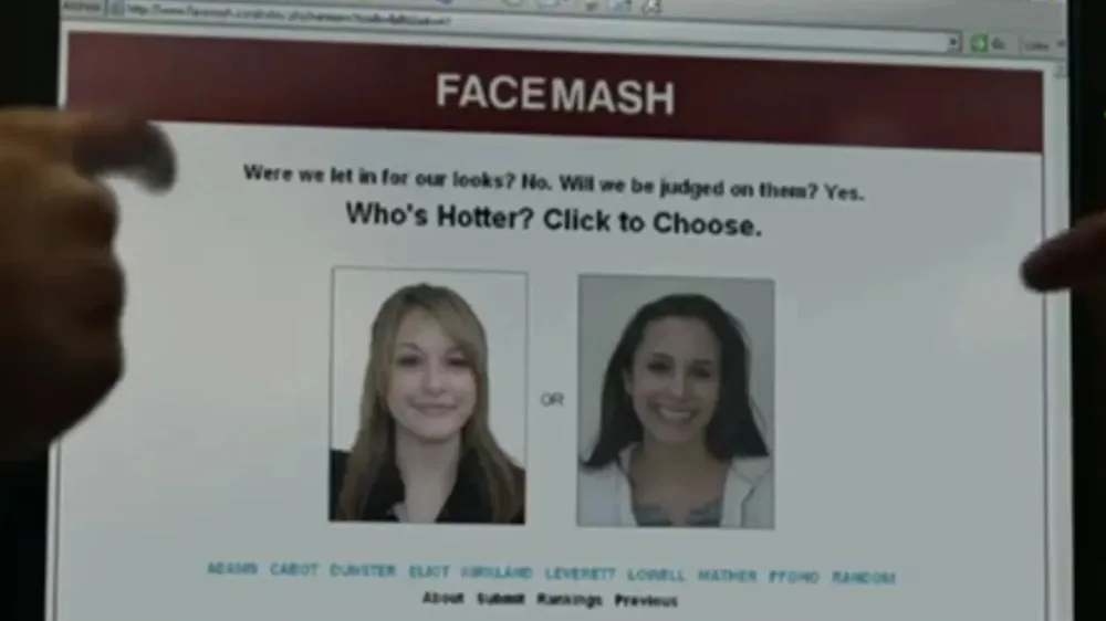 Facemash, predecessor do Facebook