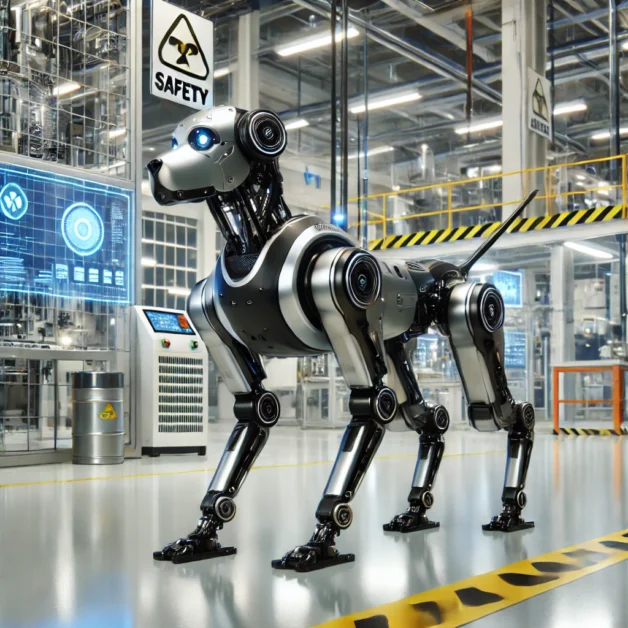 Como funciona o cão-robô