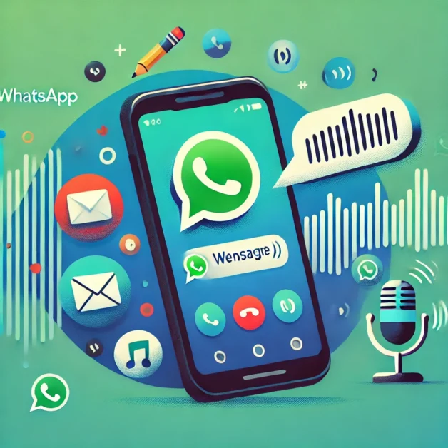 transcrição de mensagens de voz no WhatsApp