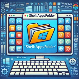 O que é Shell:AppsFolder e como acessá-lo no Windows