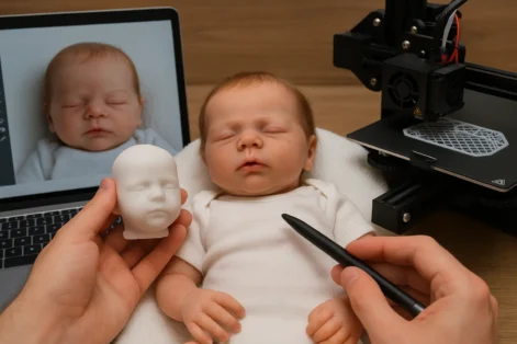 Como a tecnologia transforma os bebês reborn