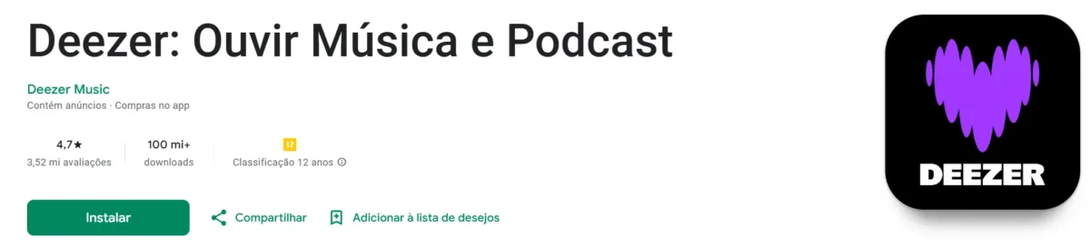 apps de música grátis