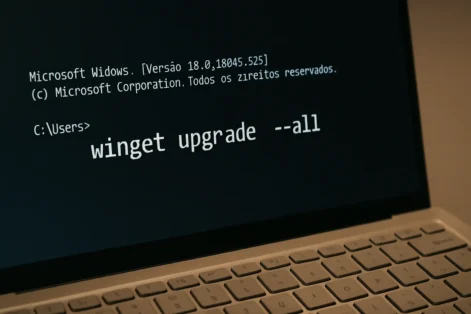 Como atualizar aplicativos pelo cmd no Windows