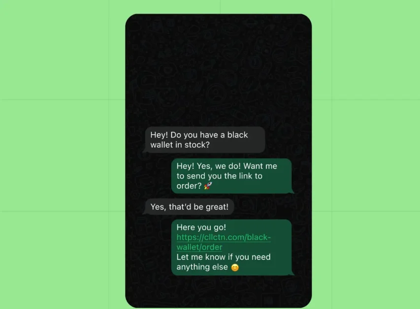 ManyChat no WhatsApp.