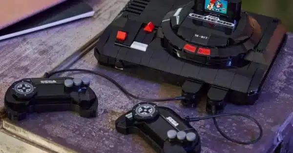 Novo LEGO SEGA Genesis: o Mega Drive colecionável chega em 2026