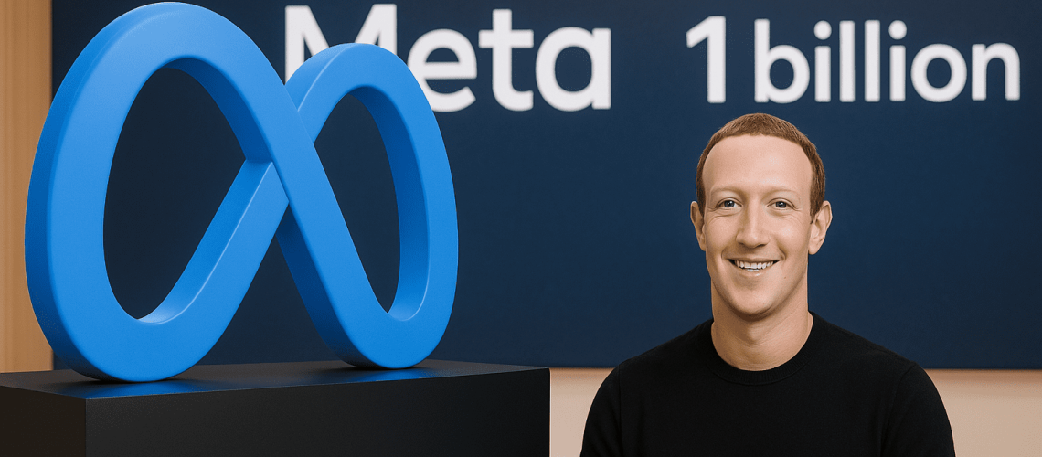 Meta AI atinge 1 bilhão de usuários Meta AI atinge 1 bilhão de usuários