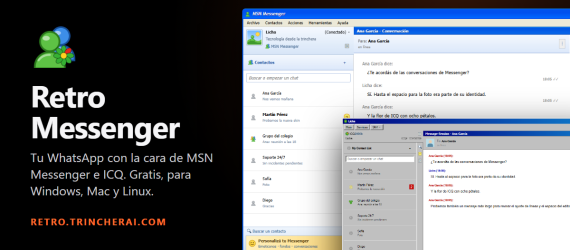 Como usar o zumbido do MSN Messenger no WhatsApp hoje