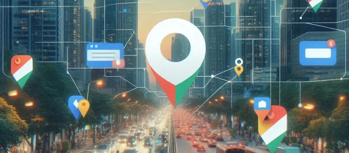 Desfoque no Google Maps