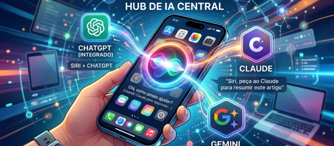 IOS 27: Siri ganha superpoderes com apps de IA