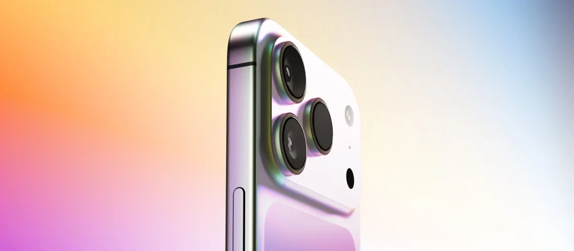iPhone 17 sobre mesa minimalista pronto para lançamento no Brasil em setembro de 2025