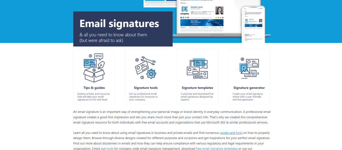 Assinatura de Email