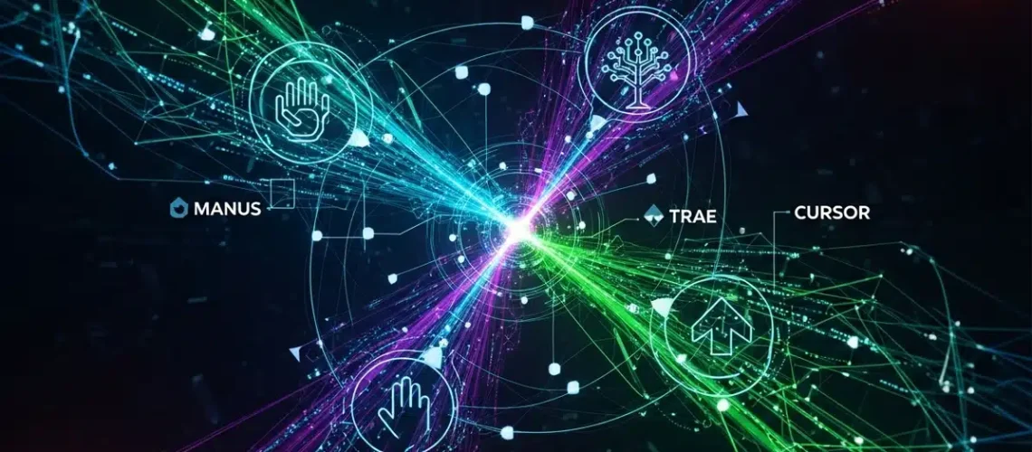 IAs emergentes pouco conhecidas: Manus, Cursor e Trae