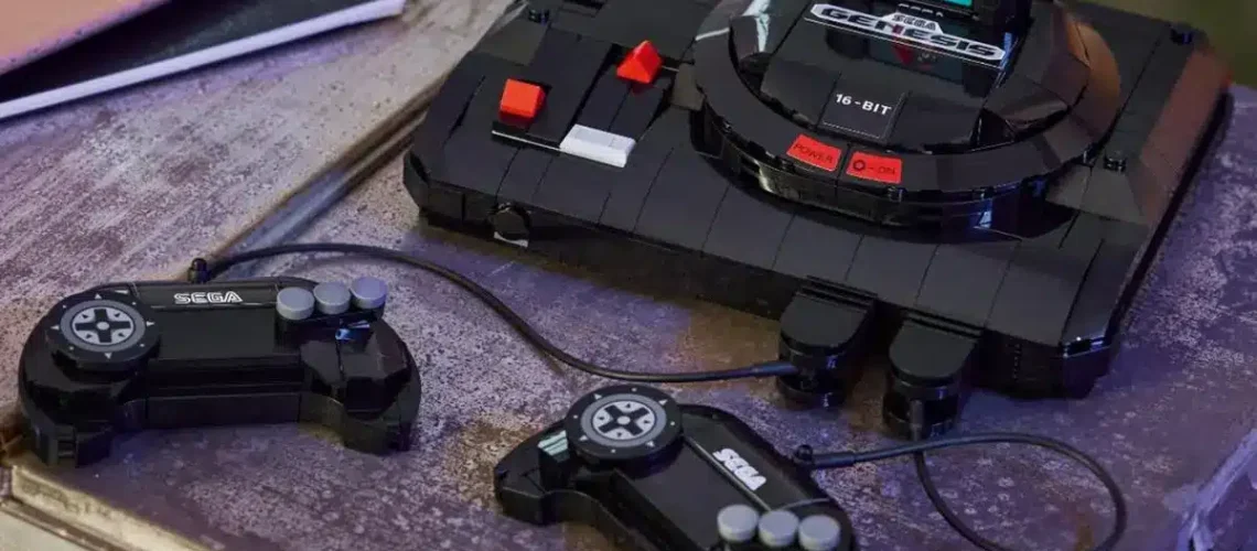 Novo LEGO SEGA Genesis: o Mega Drive colecionável chega em 2026