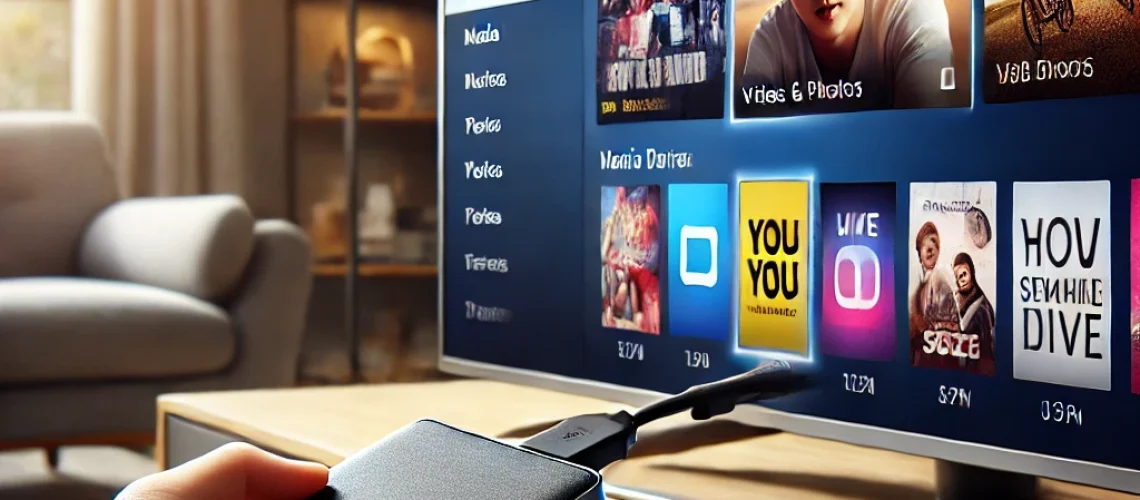 Saiba como usar um HD externo na sua Smart TV