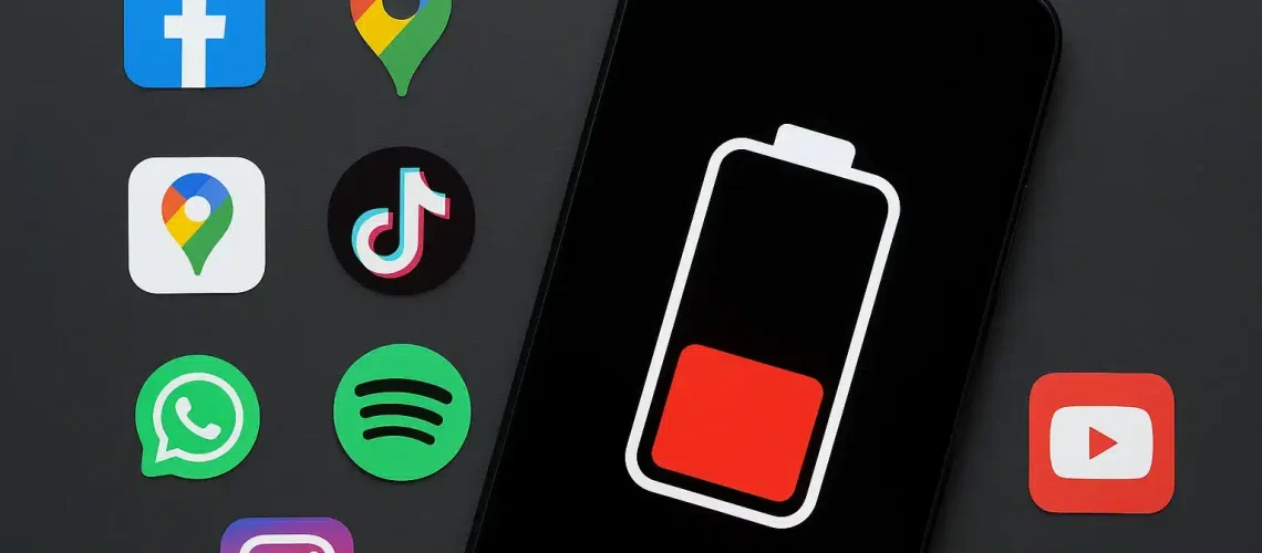 aplicativos que consomem bateria