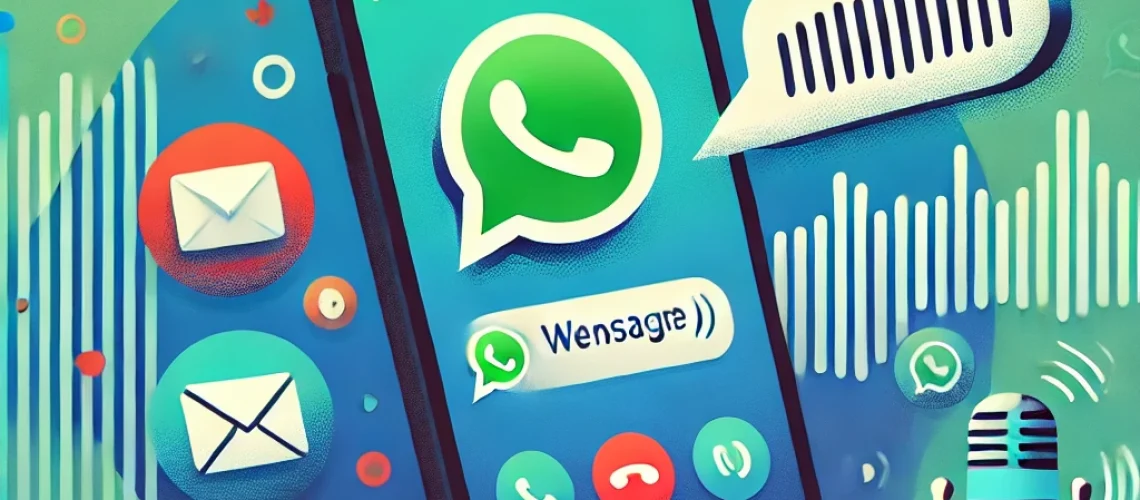 transcrição de mensagens de voz no WhatsApp