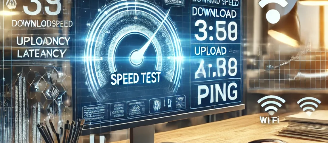 velocidade de conexão